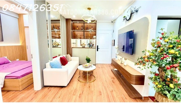 Nội thất siêu xịn, Tòa F5 Trung Kính 60m 2PN chỉ 6.68 tỷ Full tiện ích