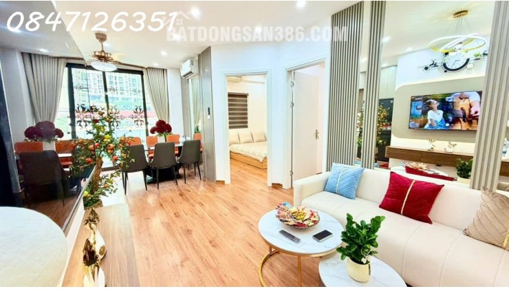 Nội thất siêu xịn, Tòa F5 Trung Kính 60m 2PN chỉ 6.68 tỷ Full tiện ích