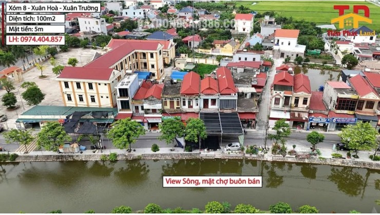 Bán Căn Nhà 2 Tầng Ngay Chợ Xóm 8 Xuân Hòa - Xuân Trường