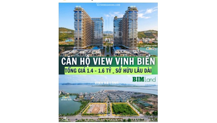 MỞ KHÓA CĂN HỘ dịch vụ SỞ HỮU LÂU DÀI duy nhất tại HẠ LONG với vố chỉỈ 350tr  mua đứt căn hộ 6* PRIMABAY mặt vịnh Hạ Long. - Liên hệ: 0995482268
