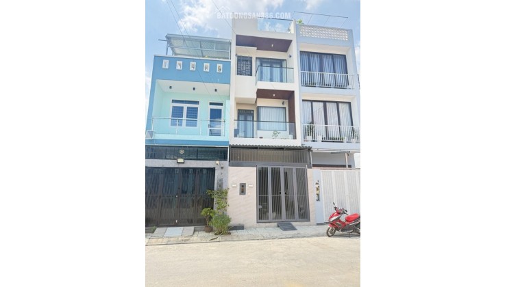 NHÀ MỚI HẺM XE HƠI 4 TẦNG 61M2, ĐƯỜNG NGÔ CHÍ QUỐC, BÌNH CHIỂU, 5.5TỶ.