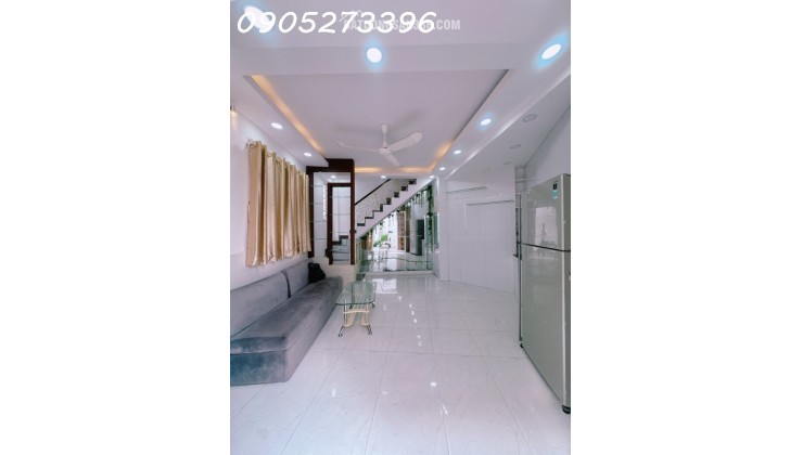 Nhà 4 Tầng Còn Mới Vào Ở Liền - Căn Góc Hướng Đông Nam Mát Mẻ Quanh Năm - Hẻm Trước Nhà 3.5m Thông -  4.85 Tỷ TL.