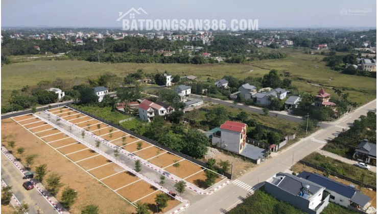 Chủ cắt lỗ-  DUY NHẤT lô đất 102m2 mặt tiền rộng, gần Metro số 5, khu vực trung tâm Hòa Lạc. Phù hợp xây trọ, đầu tư sinh lời, kết nối Metro 5 – Quốc