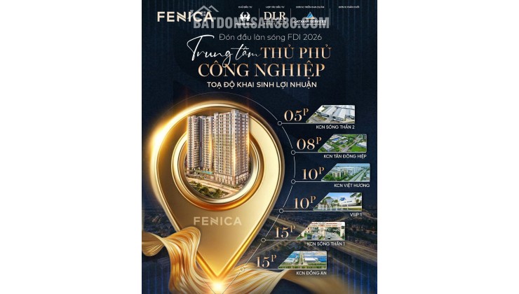 Thanh toán chỉ khoảng 149 triệu ký HĐMB và thanh toán 6 triệu/ tháng, sở hữu căn hộ Fenica