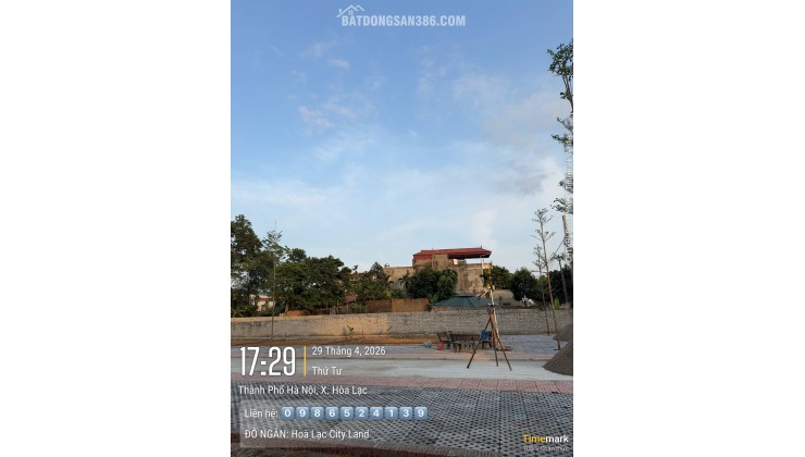 100m full thổ ngay chợ Hoà Lạc – giá ngoại giao, cơ hội đầu tư hiếm