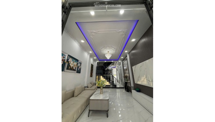 NHÀ MỚI 2 TẦNG  HẺM XE  HƠI  HUỲNH TẤN PHÁT Q7. 104M2-4PN-6.350TY