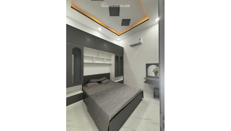 NHÀ MỚI 2 TẦNG  HẺM XE  HƠI  HUỲNH TẤN PHÁT Q7. 104M2-4PN-6.350TY