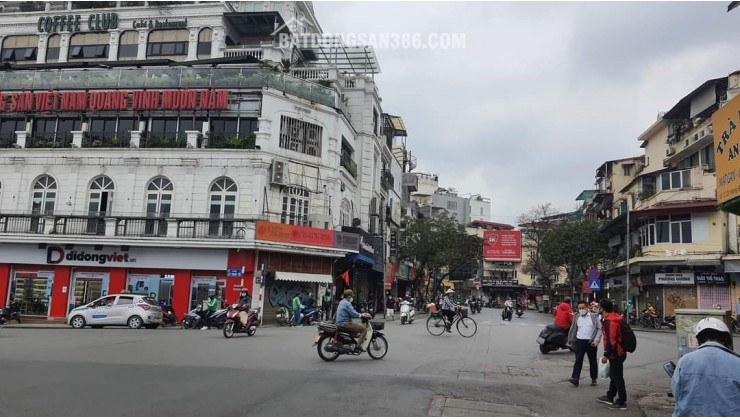 Bán nhà mặt phố Bà Triệu, Phố Huế 1 sổ 1 chủ, vị trí đẹp nhất Quận Hai Bà Trưng 345m², MT 10m, 499 tỷ.