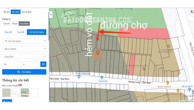 Cần bán GẤP đất ngay Cầu Ông Thìn, QL 50, Bình Chánh