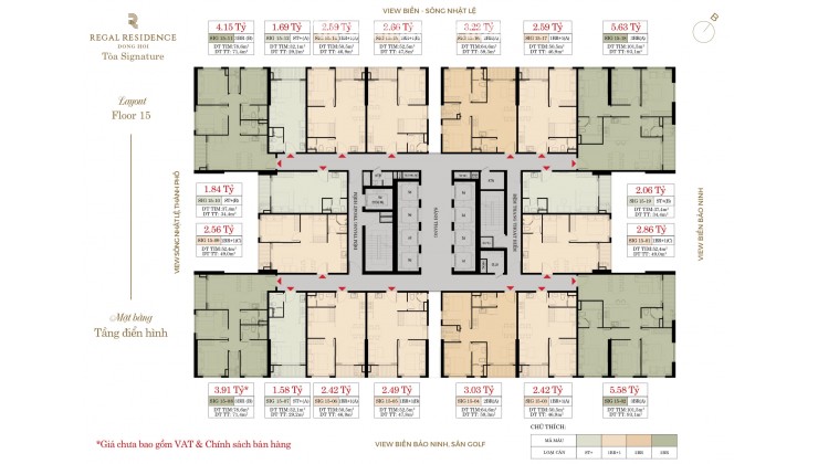 CHUYỂN NHƯỢNG CĂN HỘ STUDIO – REGAL RESIDENCE (TÒA SIGNATURE)