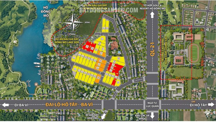CHÍNH CHỦ CẦN BÁN NHANH LÔ ĐẤT 100M2 HÒA LẠC, CÁCH CÔNG NGHỆ CAO 2KM,