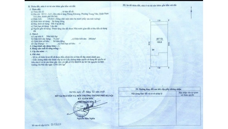 Gia Đình Tôi Cần Bán Gấp BT 131m2 tại BT Lô 01 KĐT Nam Thắng Giá Rẻ ( hàng kín )