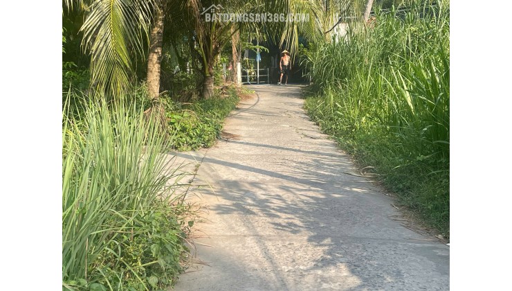 BÁN ĐẤT TP MỸ THO, DT 413.5M2 CÓ SẴN 120M2 THỔ CƯ. SHR. CHỈ 1.35 TỶ. LH:0383730186.