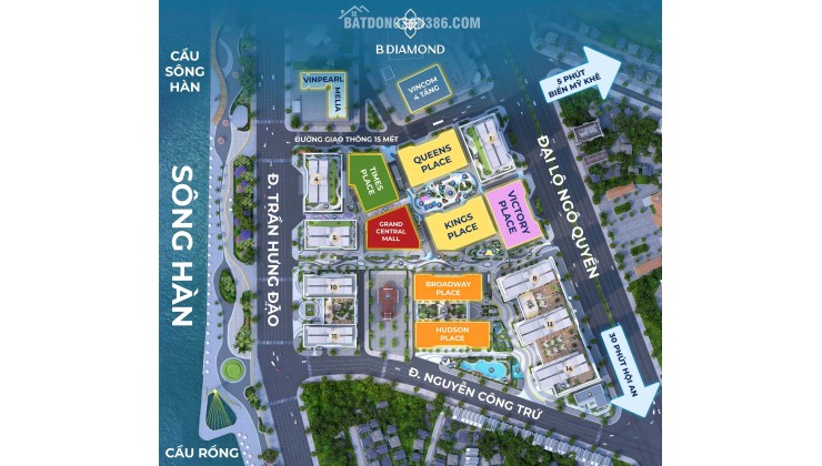 Tập Đoàn BRG mở bán Toà Capital Square view trực diện Sông Hàn ngay cạnh VinCom Đà Nẵng