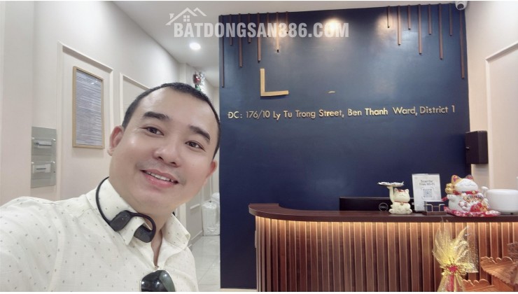 BÁN KHÁCH SAN CAO CẤP NGAY TRUNG TÂM QUẬN 1, 5 TẦNG, DÒNG TIỀN 200 TRIỆU/THANG.