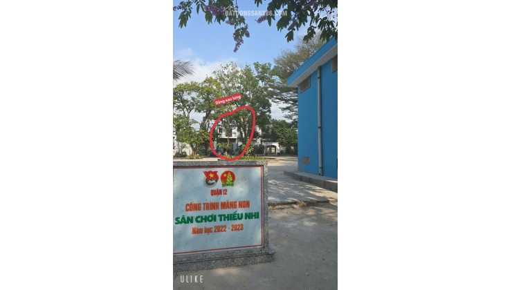 Bán gấp đất thổ cư 135m2, P. Tân Thới Hiệp, Q.12, Sổ Hồng chính chủ, 7.2 tỷ. LH: 0947283834