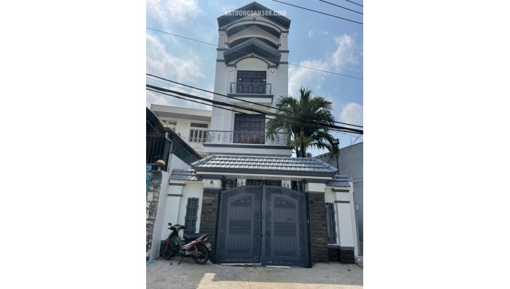 bán nhà 4 tầng MT đường  thuỷ loi , phước long A, Q9 .