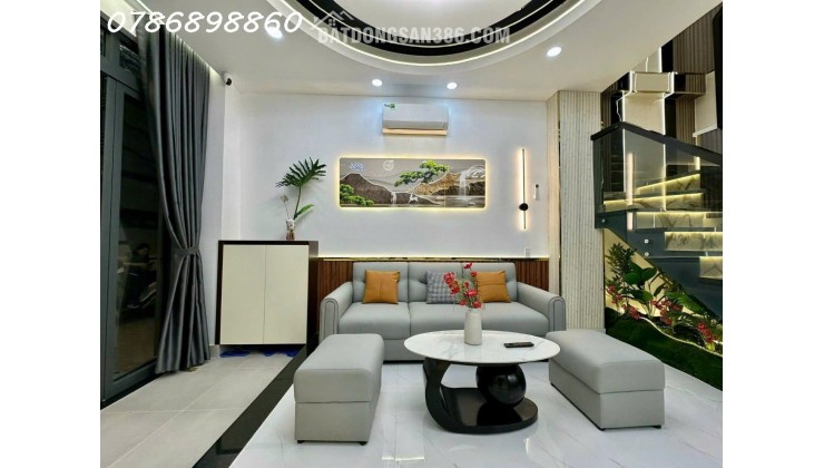  NHÀ MỚI ĐẸP – GÓC 2 MẶT THOÁNG – FULL NỘI THẤT CAO CẤP  HẺM 749 HUỲNH TẤN PHÁT, Q7