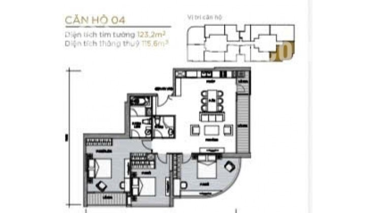 BÁN CHCC VINHOMES GOLDEN RIVER PHƯỜNG SÀI GÒN, 121M2 (3PN) CHỈ 28 TỶ. LH:0906322053 – 0907478048.
