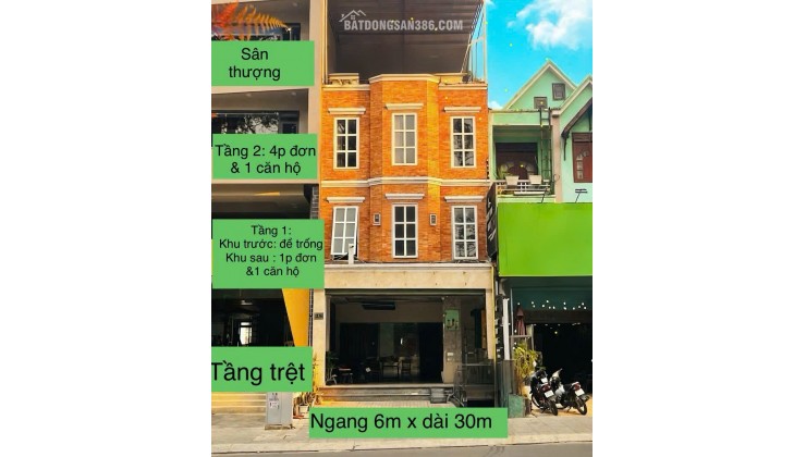 Cho thuê nhà mặt tiền Phù Đổng Thiên Vương Phường 8 Đà Lạt