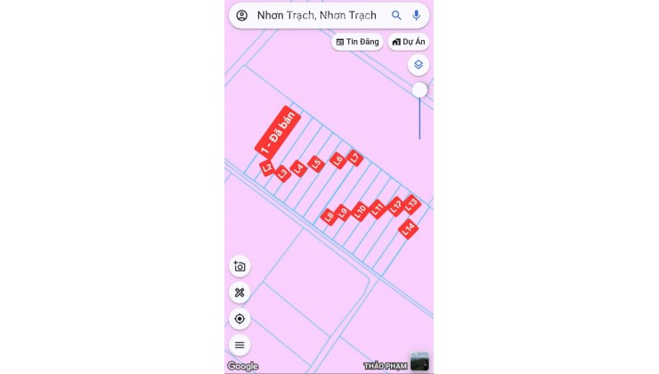 Mở bán 12 lô đất F0 tại Nhơn Trạch - Đồng Nai - 173m2 - full thổ cư. chỉ 2 tỷ/lô