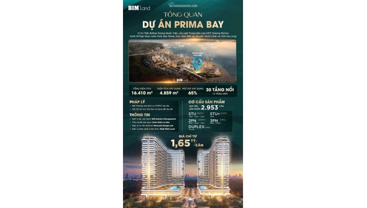 PRIMA BAY Hạ Long - Của CDT Bim Group SIÊU HOT SIÊU HOT