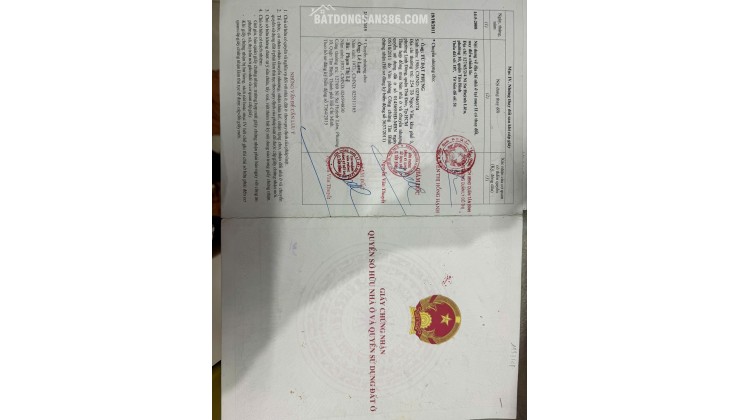 BÁN ĐẤT MT ĐƯỜNG BẦU GIÃ, CỦ CHI - DT 1.529,4M2 - SHR - 17TR/M2. LH:0988333006.