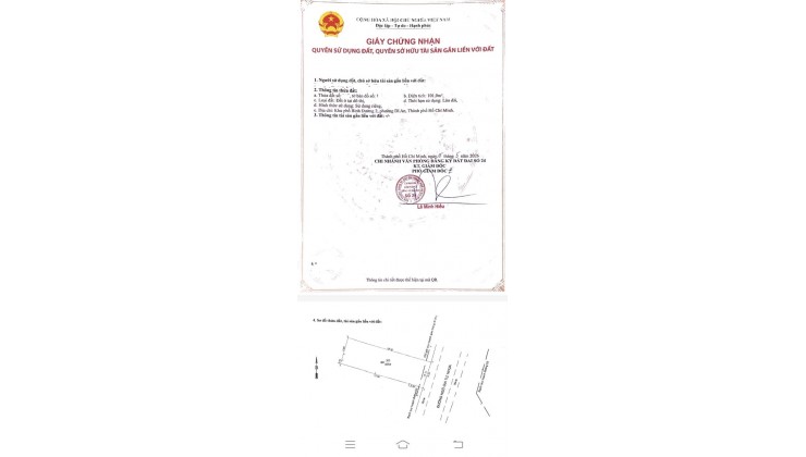 BÁN 2 LÔ ĐẤT DĨ AN, BÌNH DƯƠNG, 64M2 VÀ 101M2 – SHR TỪNG LÔ - GIÁ CHỈ TỪ 6.4 TỶ. LH:0396789567.
