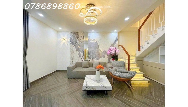 BÁN NHÀ XÂY MỚI – MẶT TIỀN HẺM 3M QUẬN 7
