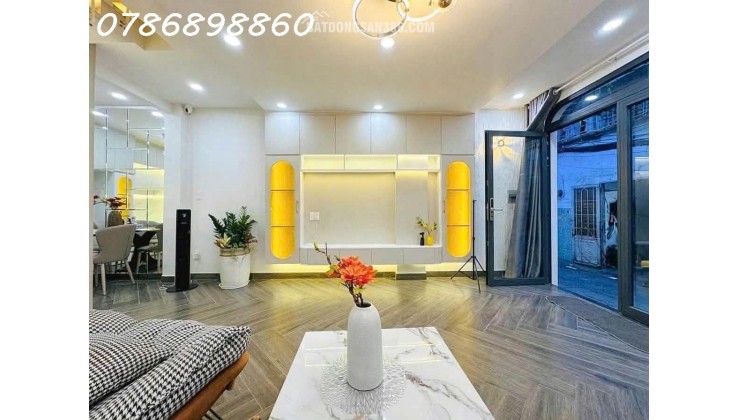 BÁN NHÀ XÂY MỚI – MẶT TIỀN HẺM 3M QUẬN 7