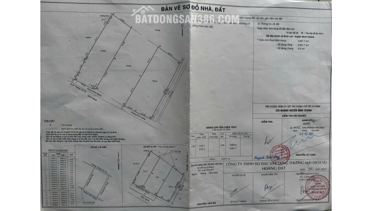 BÁN ĐẤT XÃ BÌNH LỢI - BÌNH CHÁNH, 10.387M2 SẴN 2 SỔ HỒNG CHỈ 2 TỶ/1000M2. LH:0978435476.