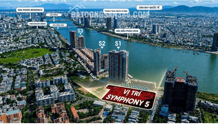 SUN SYMPHONY 5 - CĂN HỘ VIEW SÔNG HÀN GIÁ TỪ 1.8 TỶ