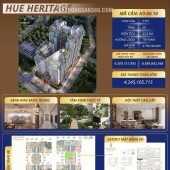 HIỆN TẠI HUẾ HERITAGE CHỈ CÒN 2 CĂN – DT 82.8M2 – GIÁ RẺ NHẤT GIỎ HÀNG. LH:0334654136.