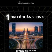  HÒA LẠC – “QUẬN 9” CỦA MIỀN BẮC?
Nếu BĐS Quận 9 từng tăng giá hơn 10 lần nhờ Khu Công nghệ cao, thì hôm nay Hòa Lạc đang đi đúng quỹ đạo đó –