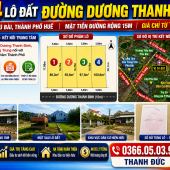  Giá chỉ từ 1,x tỷ đồng – sở hữu ngay đất mặt tiền đường 15m tại Phú Bài, TP Huế 