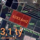 Bán gấp lô lúa chuyển thổ phân lô giá đầu tư 3,1 tỷ