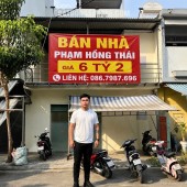 ĐẦU TƯ DÒNG TIỀN – NHÀ MẶT TIỀN PHẠM HỒNG THÁI 6,2 TỶ
