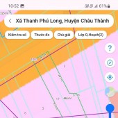 BÁN 480M2 ĐẤT TỈNH LỘ 827A. XÃ THANH PHÚ LONG. CHÂU THÀNH. LONG AN CŨ. LH:0773012099.