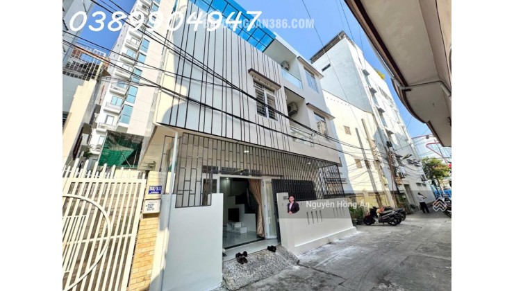 Bán nhà 3 tầng góc 2 mặt tiền hẻm oto tới nhà TTTP Nha Trang gần biển, ngang 9m, giá 8,4 tỷ có TL