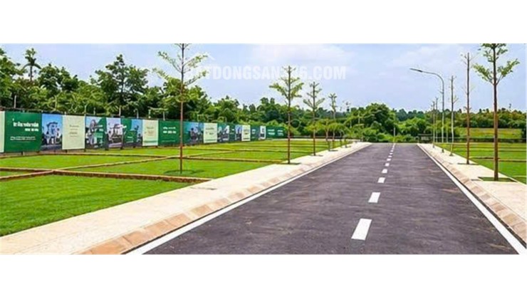 Bán mảnh đất 100m2, mặt tiền 6,92m, tai trục chính đường rộng 30m  nối ra khu công nghệ cao Hoà Lạc, Cách đại học FPT và Đại Học Quốc Gia Hà Nội 10