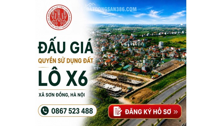 CÔNG TY ĐẤU GIÁ HỢP DANH LẠC VIÊT ( 0867523488 )
 CHÍNH THỨC MỞ BÁN HỒ SƠ TỪ NGÀY 23/06/2026