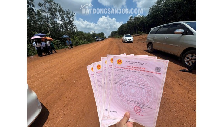 BÁN ĐẤT TÂN LỢI ĐỒNG PHÚ - FULL THỔ CƯ - SHR - GIÁ CHỈ 350TR/LÔ. LH:0363082064.