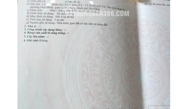 Bán cặp đât đường 10,5m Thanh Nghị - trục thông Nguyễn Sinh Sắc