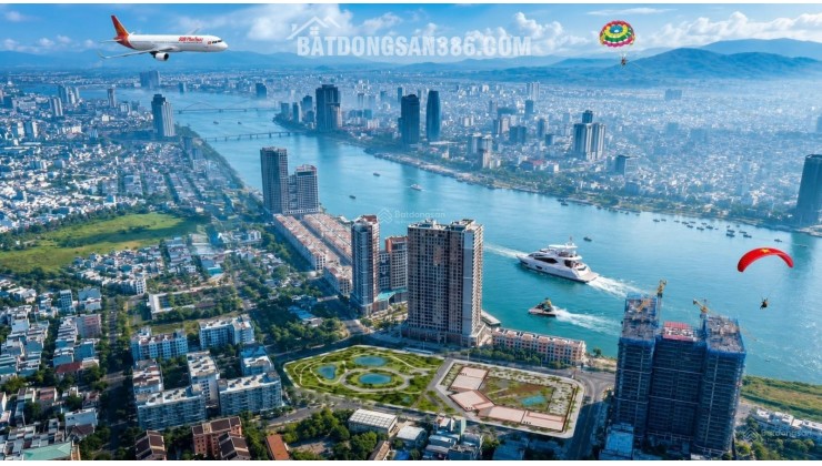 Sun Symphony 5 - Toà tháp cuối cùng tổ hợp Sun Symphony - trực diện pháo hoa sông Hàn