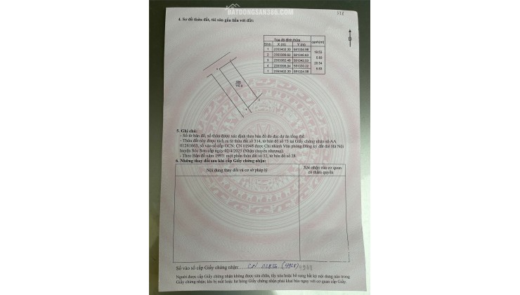 ĐẤT ĐẸP - GIÁ TỐT - Bán Nhanh Lô Đất Full thổ cư tại huyện Sóc Sơn, Hà Nội