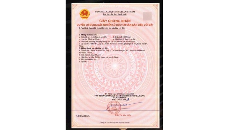 CĂN HỘ CAO CẤP VIEW BIỂN MỸ KHÊ CHO THUÊ DÒNG TIỀN CHỈ TỪ 2 TỶ 450. LH:0356815890