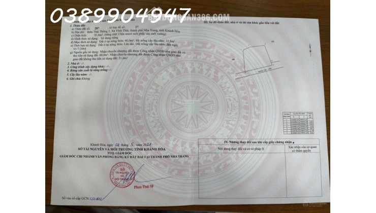 Nhà 2 tầng lại còn gara ô tô trong sân tại đường Vĩnh Thái, Phường Nam Nha Trang chỉ 2,99 tỷ