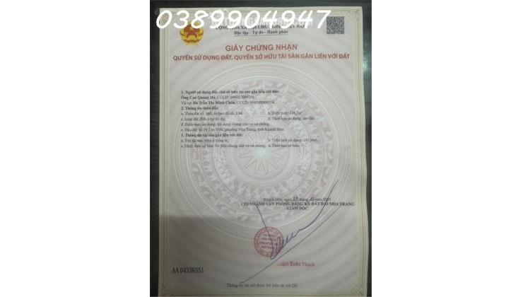 Bán nhà mặt tiền phường Phước Hoà dt 145m2 ngang 8m, có dòng tiền, giá 16,5 tỷ - Lh 086 7987 696