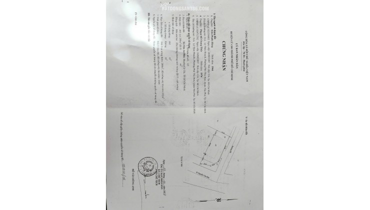 bán nhà đất 2 mặt tiền đường nguyễn văn khạ huyện củ chi