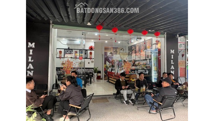 Sang quán cf Thương hiệu Milano góc 2 mặt tiền trung tâm Hải Châu
